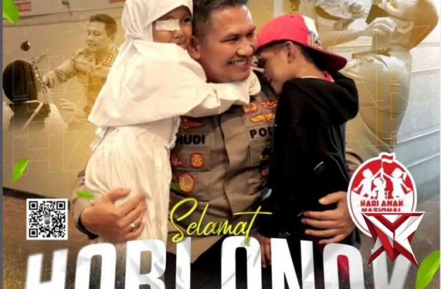 Kapolresta Malang Kota Selaku Bapak Disabilitas Ucapkan Selamat Hari Anak Nasional