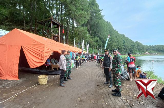 Pengamanan Lomba Perahu Naga Dan Super Adventure Race