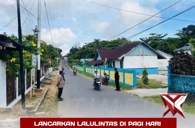 Lancarkan lalulintas di pagi hari