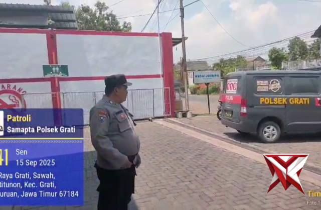 Patroli Samapta Polsek Grati