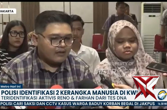 Polisi Serahkan Hasil Tes DNA ke Keluarga Korban Kasus di Kwitang