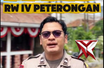 SISKAMLING RW IV PETERONGAN