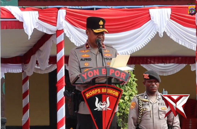 Apel Kesiapan Operasi Amole I tahun 2025 Polda Papua Tengah
