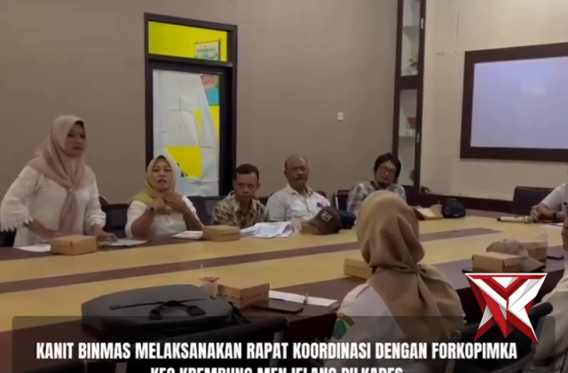 Giat Kanit Binmas Polsek Krembung