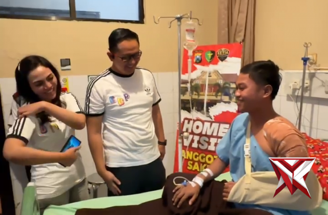 Kapolres Magetan melaksanakan home visit