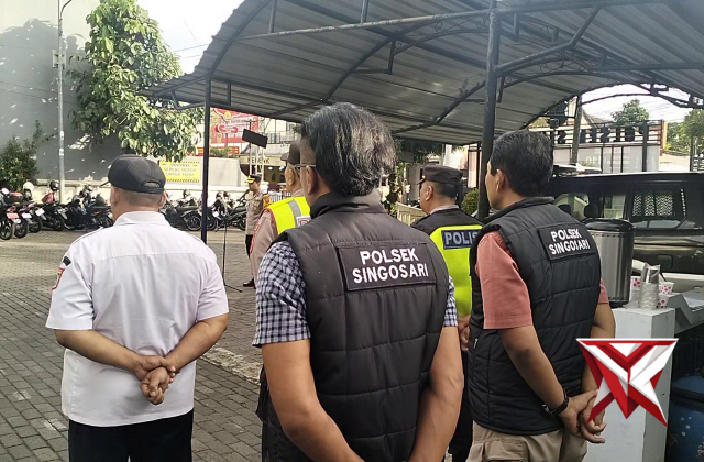 Apel siaga POLSEK SINGOSARI