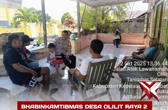 Bhabinkamtibmas Desa Olilit Raya 2