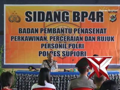 Sidang BP4R Polres Supiori - PoliceTube