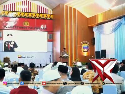 Safari Ramadhan Kapolda Sumsel Perkuat Kamtibmas Kota Palembang - PoliceTube