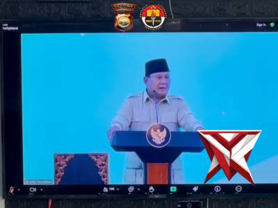 peresmian dan groundbreaking sppg polri serta peresmian gudang ketahanan pangan oleh presiden republ - PoliceTube