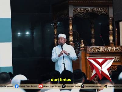 Polda Sumsel Gelar Safari Ramadhan 1447 H, Perkuat Sinergisitas Forkopimda - PoliceTube