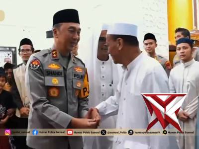 Safari Ramadhan Kapolda Sumsel Perkuat Kamtibmas Kota Palembang Palembang - Polda Sumatera Selatan - PoliceTube
