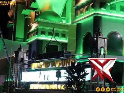 Safari Ramadhan Polres Probolinggo Kota di Masjid Agung Kota Probolinggo