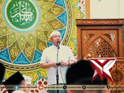 Lewat Safari Ramadhan, Kapolda Sumsel Pererat Sinergi Forkopimda dalam Penegakan Hukum dan Pemelihar - PoliceTube