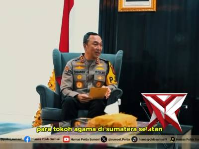 Kapolda Sumsel Perkuat Kolaborasi Bersama FKUB, MUI dan LDII untuk Jaga Kamtibmas - PoliceTube