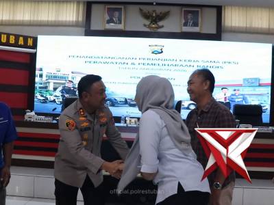 Penandatanganan Perjanjian Kerjasama (PKS) terkait Perawatan dan Pemeliharaan Kendaraan Dinas - PoliceTube