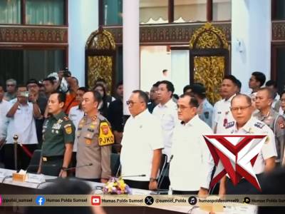 Kapolda Sumsel Tegaskan Kesiapan Pengamanan Arus Mudik Lebaran 2026 Palembang - Polda Sumsel menega - PoliceTube
