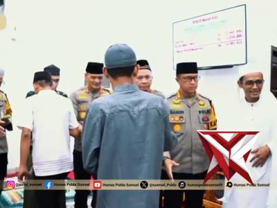 Safari Ramadhan Kapolda Sumsel Perkuat Kamtibmas Kota Palembang
