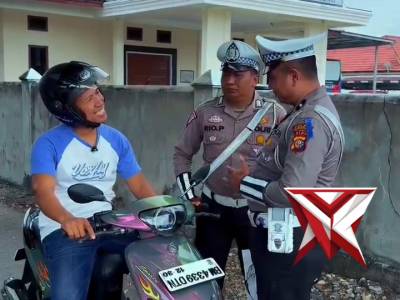 Sosialisasi sat lantas polres Kuansing