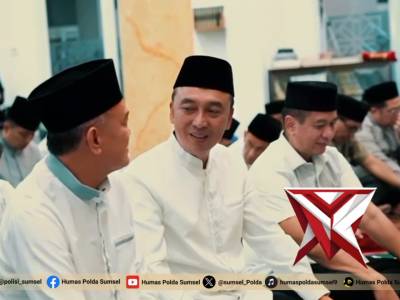 Lewat Safari Ramadhan, Kapolda Sumsel Pererat Sinergi Forkopimda dalam Penegakan Hukum - PoliceTube