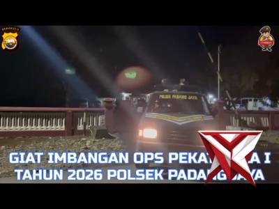 GIAT IMBANGAN OPS NALA I TAHUN 2026 POLSEK PADANG JAYA - PoliceTube
