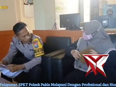 Pelayanan SPKT Polsek Pakis kepada warga Masyarakat - PoliceTube