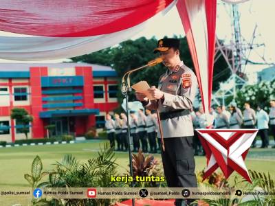 Upacara Hari Kesadaran Nasional di Polda Sumatera Selatan