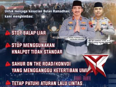 Himbauan Lalu lintas Bulan Ramadhan