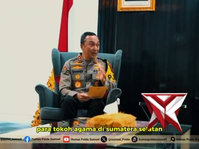 Kapolda Sumsel Perkuat Kolaborasi Bersama FKUB, MUI dan LDII untuk Jaga Kamtibmas - PoliceTube