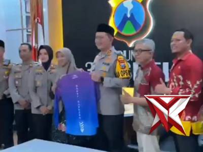 POLRES MAGETAN POLDA JAWA TIMUR Silaturahmi Hangat Bersama Komunitas Lari ?????