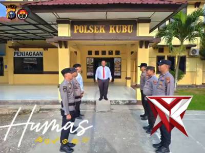 Dokumentasi pengecekan ruang tahanan Polsek kubu polres Rokan hilir - PoliceTube