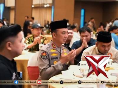 Buka Bersama Kapolda Sumsel bersama OKP dan Mahasiswa