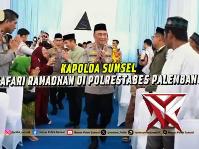 Safari Ramadhan Kapolda Sumsel Perkuat Kamtibmas Kota Palembang