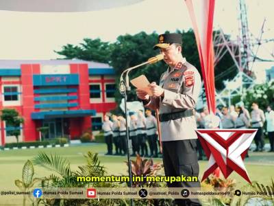 Upacara Hari Kesadaran Nasional di Polda Sumatera Selatan