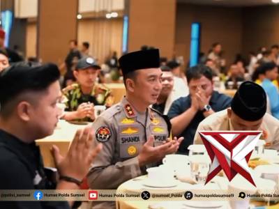 *Kapolda Sumsel Buka Puasa Bersama OKP dan Mahasiswa, Tekankan Kemitraan Strategis Jaga Kamtibmas*