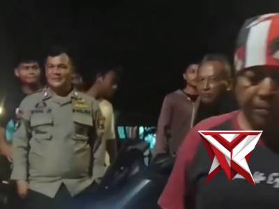 Polsek Wangon Polresta Banyumas melaksanakan Patroli Pengecekan Pos Kamling.