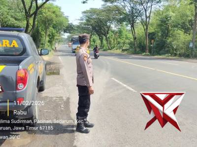 Patroli Bluelight Polsek Nguling