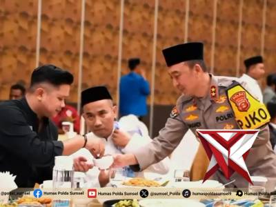 Kapolda Sumsel Buka Puasa Bersama OKP Dan Mahasiswa, Tekankan Kemitraan Strategis Jaga Kamtibmas - PoliceTube