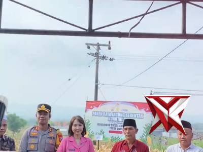 Panen Raya Jagung Serentak Kuartal I dalam rangka Mendukung Swasembada Pangan Tahun 2026 di Kec. Gan - PoliceTube