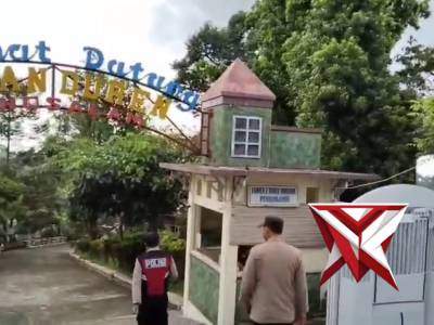 Patroli harkamtibmas di area wisata duran duren