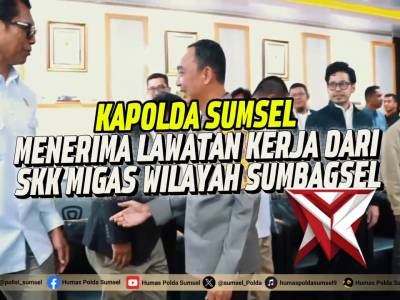 Polda Sumsel Perkuat Pengamanan Sektor Energi Nasional dengan SKK Migas