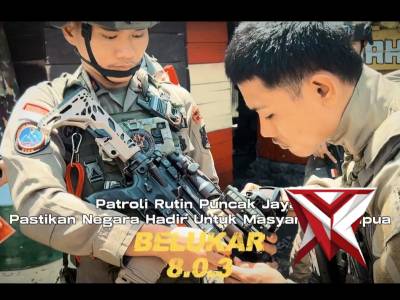 Patroli Rutin Puncak Jaya - PoliceTube