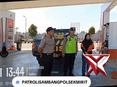 SAMBANG PATROLI POLSEK MIRIT - PoliceTube