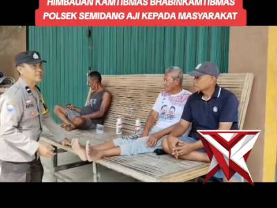 Patroli Kamtibmas Anggota Bhabinkamtibmas Polsek Semidang Aji - PoliceTube