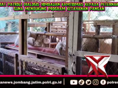 PERSONIL POLSEK SUMOBITO GIAT PATROLI DIALOGIS HIMBAUAN KAMTIBMAS - PoliceTube