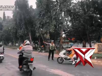 KRING PAGI SATLANTAS POLRES BANGKALAN