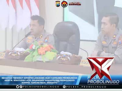 RAKOR LOMBA SATKAMLING POLRES PROBOLINGGO TAHUN 2026