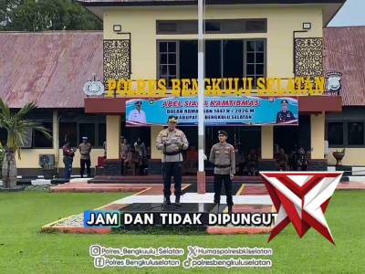 Apel Siaga Kamtibmas Dalam Rangka 1447 H / 2026 M Kab. Bengkulu Selatan