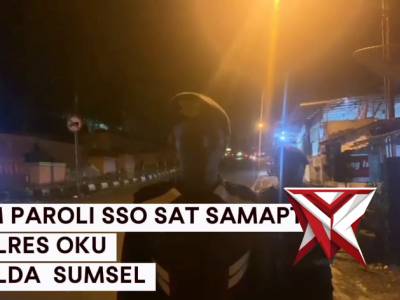 Tim Patroli Malam SSO Sat samapta