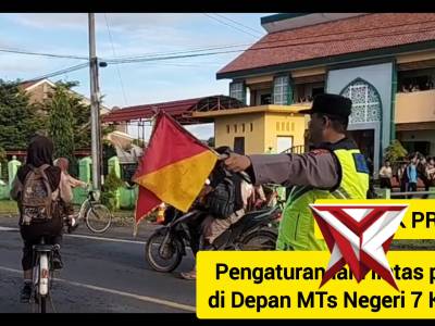 Aiptu Haryoto melaksanakan AG Pagi - Polsek Prembun
